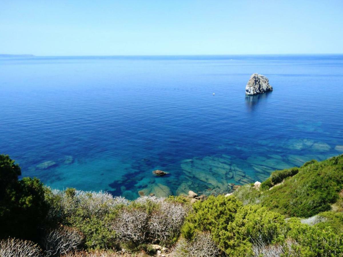 Villa Brezza Marina Nebida Bagian luar foto