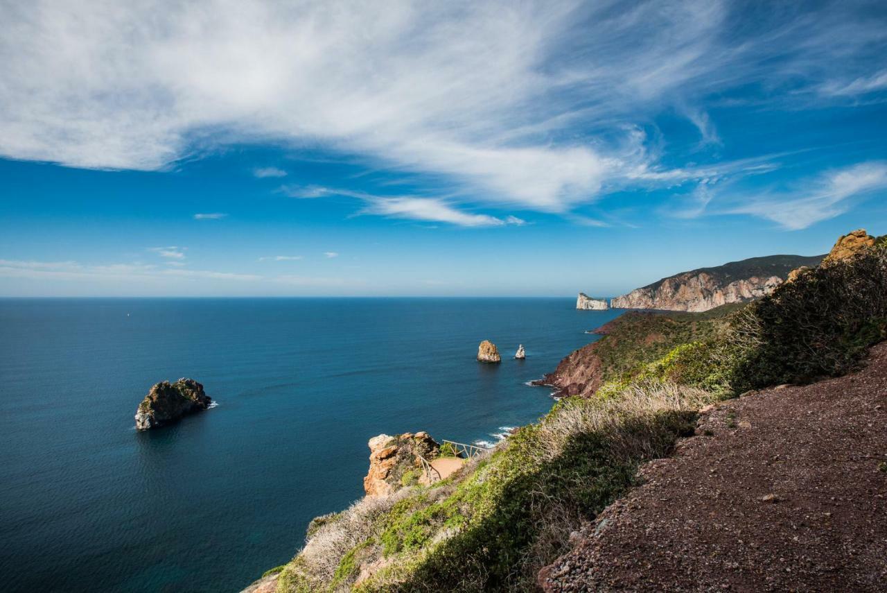 Villa Brezza Marina Nebida Bagian luar foto