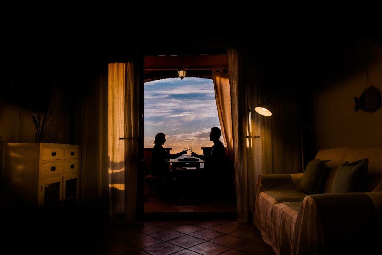 Villa Brezza Marina Nebida Bagian luar foto